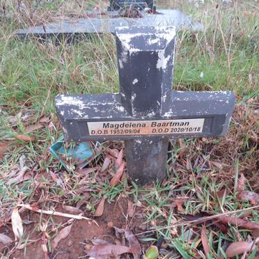 BAARTMAN Magdelena 1952-2020