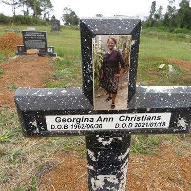 CHRISTIANS Georgina Ann 1962-2021