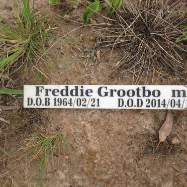 GROOTBOOM Freddie 1964-2014