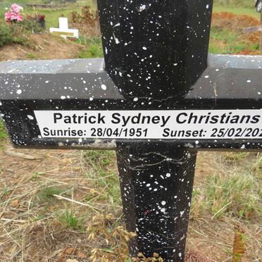 CHRISTIANS Patrick Sydney 1951-2022