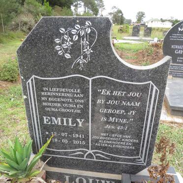LOUW Emily 1941-2015