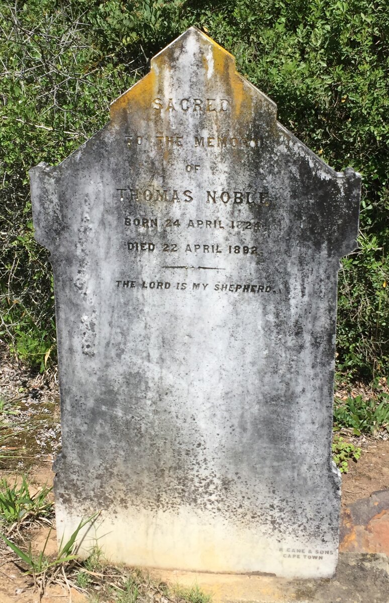 NOBLE Thomas 1824-1892