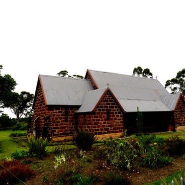 Western Cape, KNYSNA district, Plettenberg Bay, The Crags / Kurland, St Michael's, church yard