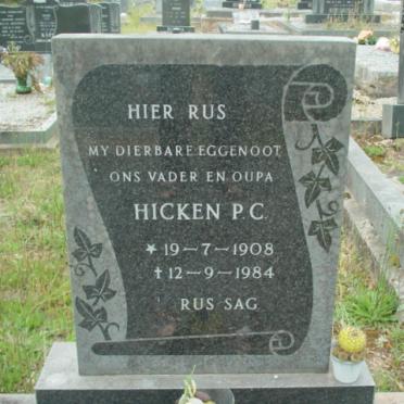 HICKEN P.C. 1908-1984