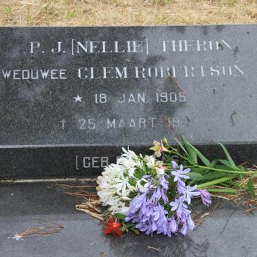 THERON P.J. formerly ROBERTSON 1905-198?