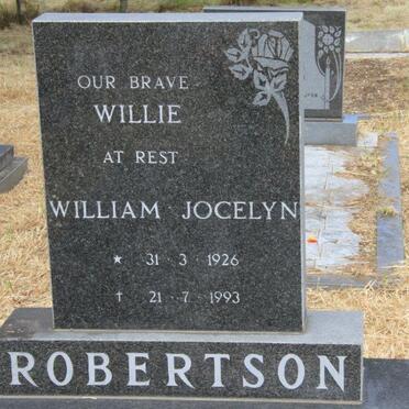 ROBERTSON William Jocelyn 1926-1993