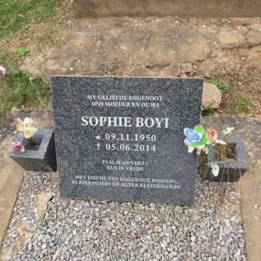 BOYI Sophie 1950-2014