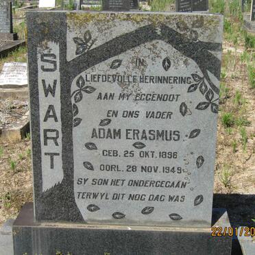 SWART Adam Erasmus 1896-1949