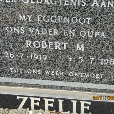 ZEELIE Robert M. 1919-1981