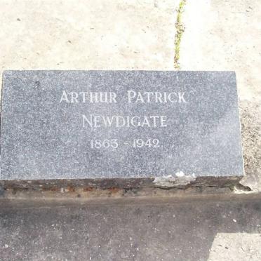 NEWDIGATE Arthur Patrick 1863-1942