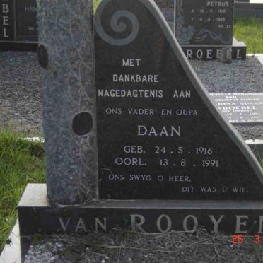 ROOYEN Daan, van 1916-1991