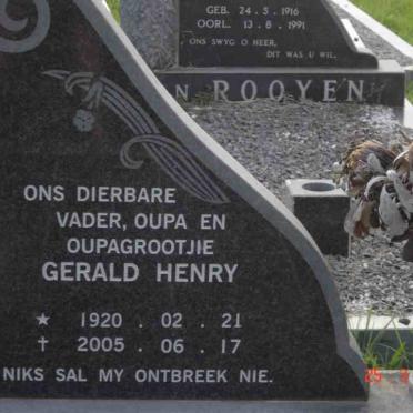 BLIGNAUT Gerald Henry 1920-2005