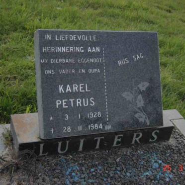 LUITERS Karel Petrus 1928-1984