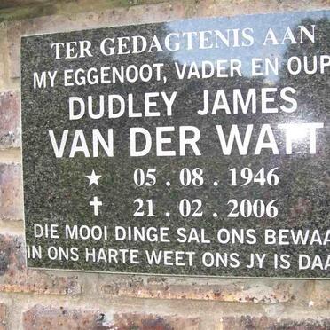 WATT Dudley James, van der 1946-2006