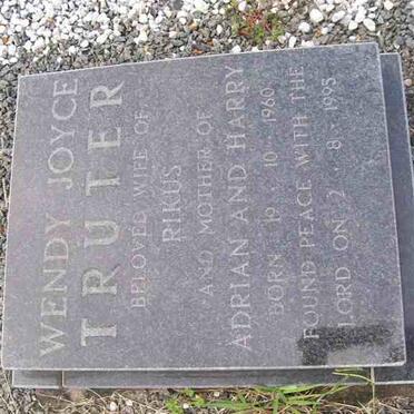 TRUTER Wendy Joyce 1960-1995