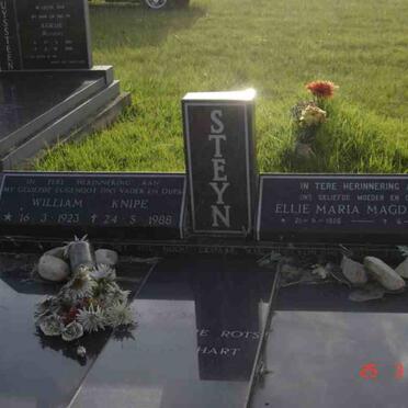 STEYN William Knipe 1923-1988 &amp; Ellie Maria Magdalena 1926-1999
