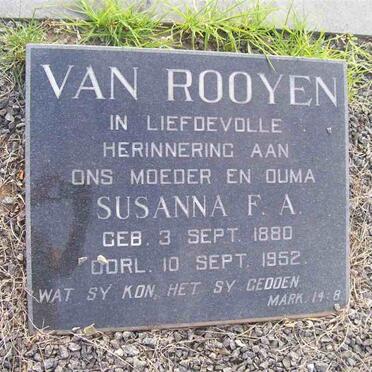 ROOYEN, van
