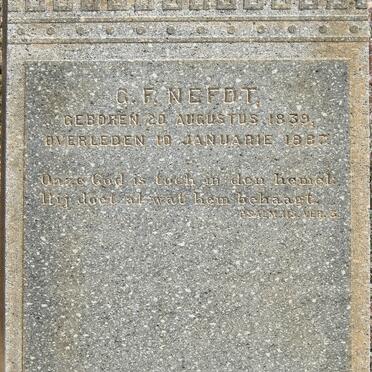 NEFDT G.F. 1839-1887