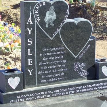 AYSLEY Werner 1982-2013