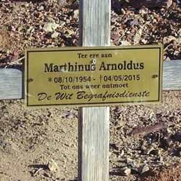 ARNOLDUS Marthinus 1954-2015