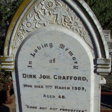 CRAFFORD Dirk Joh. -1909