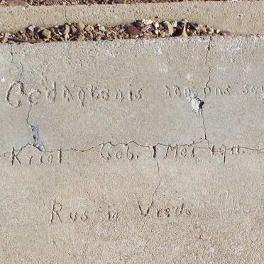 KRIEL J.C. 1911-19??