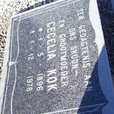 KOK Cecelia 1896-1978