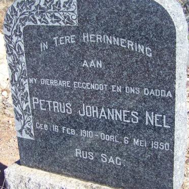 NEL Petrus Johannes 1910-1950