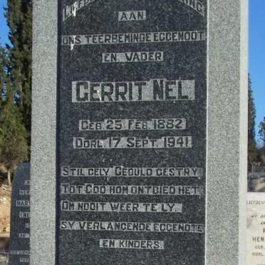 NEL Gerrit 1882-1941
