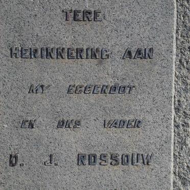 ROSSOUW D.J. 1888-1948
