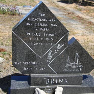 BRINK Petrus 1940-1983