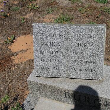 BURGER Marica 1970-1976 :: BURGER Jorea 1975-1976