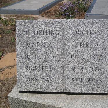 BURGER Marica 1970-1976 &amp; Jorea 1975-1976