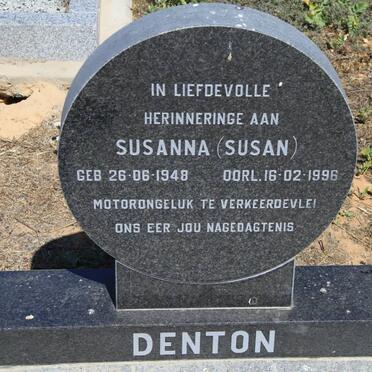 DENTON Susanna 1948-1996