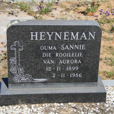HEYNEMAN Sannie 1899-1986