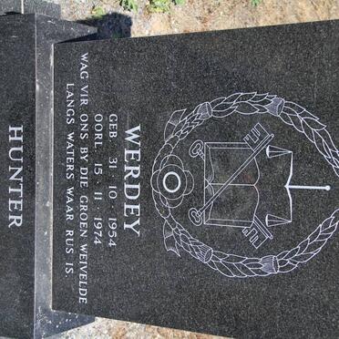 HUNTER Werdey 1954-1974