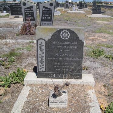 OLIVIER Nicolaas J.J. 1916-1965