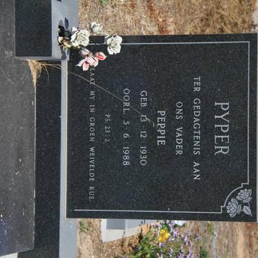 PYPER Peppie 1930-1988