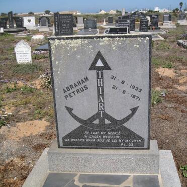 THIART Abraham Petrus 1933-1971