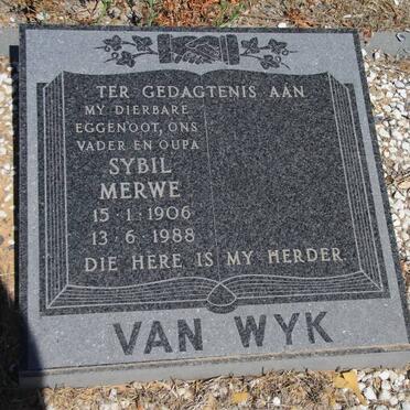 WYK Sybil Merwe, van 1906-1988