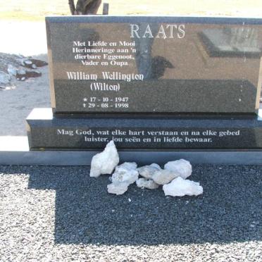 RAATS William Wellington 1947-1998