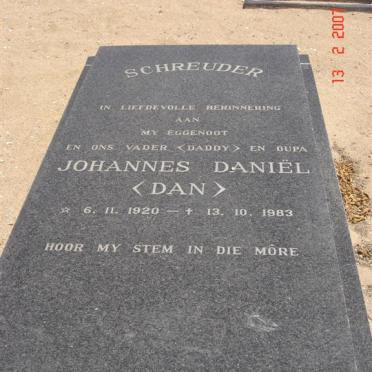 SCHREUDER Johannes Daniel 1920-1983