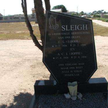 SLEIGH C.L. 1926-1998 &amp; A.C.J. 1926-1998