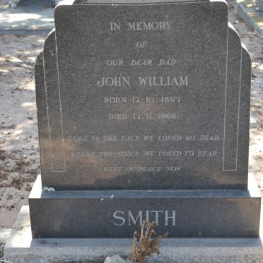 SMITH John William 1867-1966