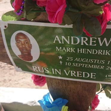 ANDREW Mark Hendrik 1982-2022