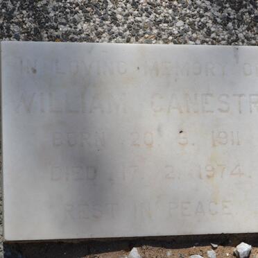 CANESTRA William 1911-1974