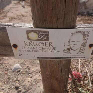 KRUGER Elzan Chane 1983-2018