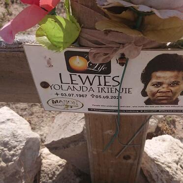 LEWIES Yolanda Irienie 1967-2021