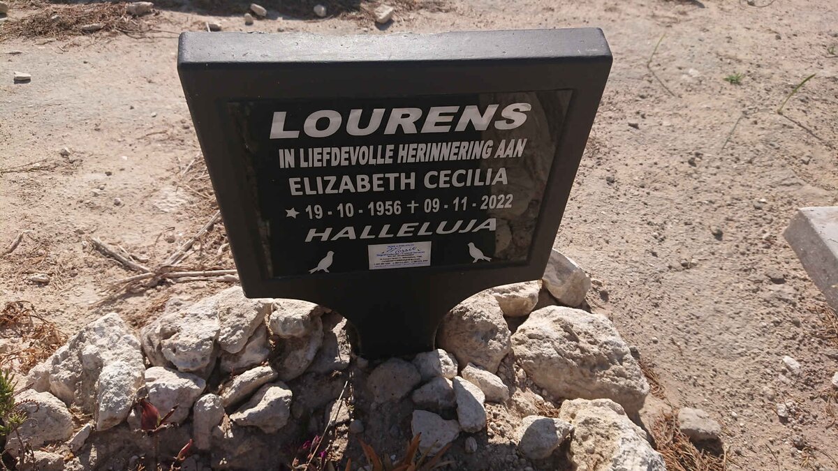 LOURENS Elizabeth Cecilia 1956-2022