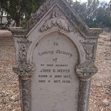 MEYER John C. 1867-1930